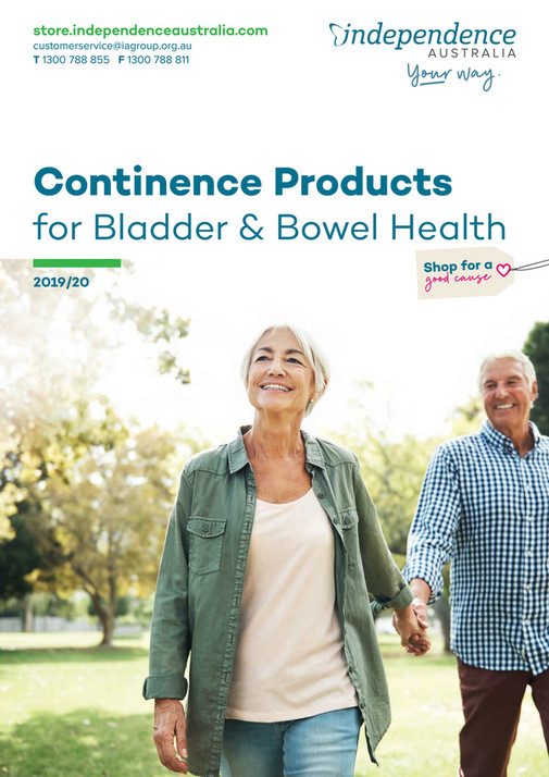 Independence Australia Continence products for bladder health Page 1